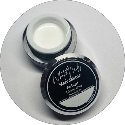 Farbgel - Glossy White -000011 -5g/4,4ml