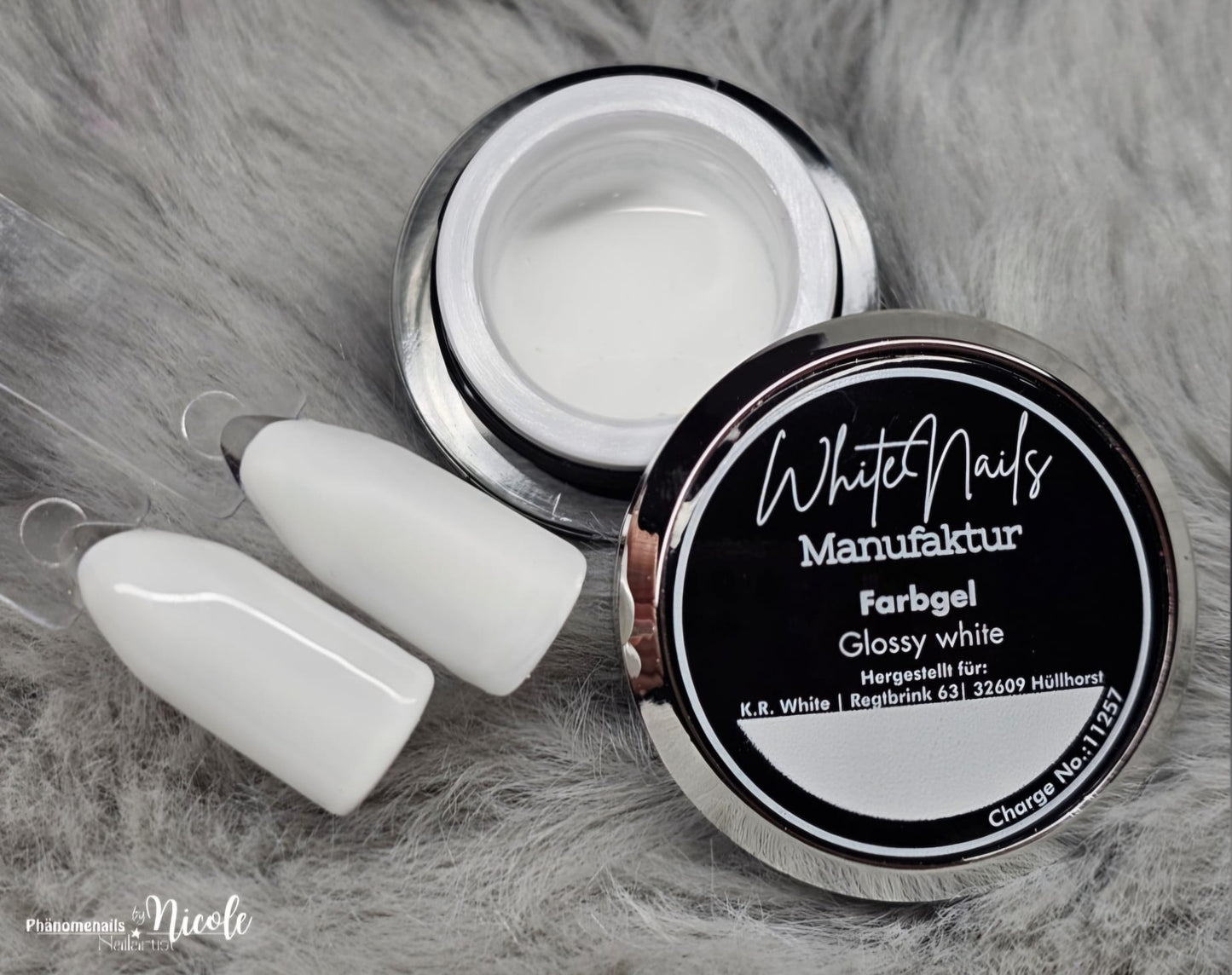 Farbgel - Glossy White -000011 -5g/4,4ml