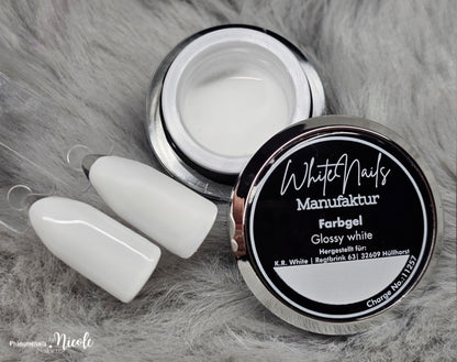 Farbgel - Glossy White -000011 -5g/4,4ml