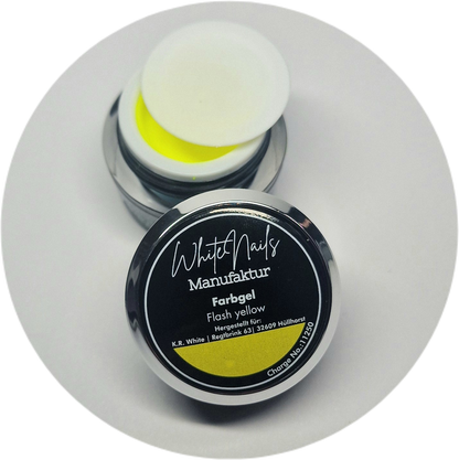 Farbgel - Flash Yellow -000010 -5g/4,4ml